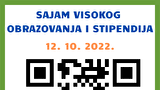 Sajam visokog obrazovanja i stipendija - SAS 2022.