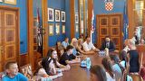 Prijem za učenike hrvatske nastave iz Boke kotorske