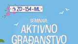 Poziv za sudjelovanje na besplatnom seminaru o aktivnom građanstvu