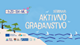 Poziv za sudjelovanje na besplatnom seminaru o aktivnom građanstvu