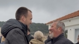 Zbor mještana na Velom Ižu, gradonačelnik Erlić sa suradnicima u posjetu otoku 