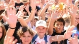 Dan sporta na igralištu OŠ Šimuna Kožićića Benje 
