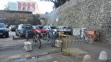 Parking za bicikle ispred Novih vrata