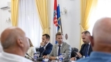 Župan Bilaver i gradonačelnik Erlić održali sastanak s braniteljskim udrugama o uspostavi spomen-sobe Domovinskog rata