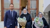 Blagoslov nove opatice benediktinskog samostana sv. Marije u Zadru, gradonačelnik Erlić poželio joj obilje Božjeg blagoslova i mir 
