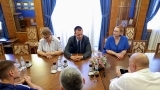 Zadarski vaterpolisti na vrhu Europe i svijeta: Gradonačelnik Erlić primio zlatne reprezentativce 