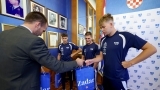 Zadarski vaterpolisti na vrhu Europe i svijeta: Gradonačelnik Erlić primio zlatne reprezentativce 