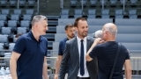 Košarkaška reprezentacija na Višnjiku: Uoči susreta s Latvijom posjetili ih gradonačelnik Erlić i župan Bilaver 