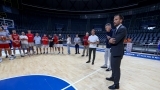 Košarkaška reprezentacija na Višnjiku: Uoči susreta s Latvijom posjetili ih gradonačelnik Erlić i župan Bilaver 