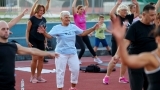 Gradonačelnik Erlić pridružio se treningu u sklopu programa „Zadar u formi“