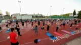Gradonačelnik Erlić pridružio se treningu u sklopu programa „Zadar u formi“