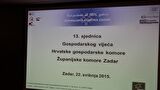 13. Sjednica proširenog Gospodarskog vijeća Gospodarske komore Zadar