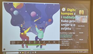 Održano predavanje „Digitalni kompas za obiteljsku otpornost: Kako djeci pomoći pronaći smjer u digitalnom svijetu“