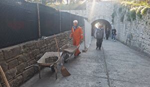Započelo uređenje prolaza glavnog ulaza u utvrdu Forte