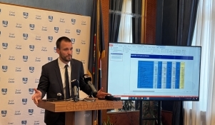 Održana konferencija za novinare gradonačelnika Erlića, predstavljen prijedlog proračuna za 2026. godinu 