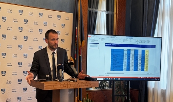 Održana konferencija za novinare gradonačelnika Erlića, predstavljen prijedlog proračuna za 2026. godinu 