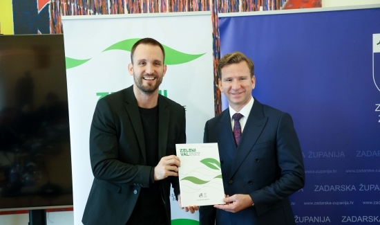 Zeleni val - Županija Gradu uručila ugovor o dodjeli financijskih sredstava za projekt ozelenjivanja javnih površina