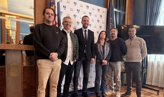 Nastupni posjet udruge Talijanske zajednice "Girolamo Luxardo" Gradu Zadru