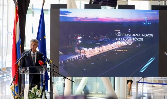 Svečano otvoren novi putnički terminal u zadarskoj zračnoj luci
