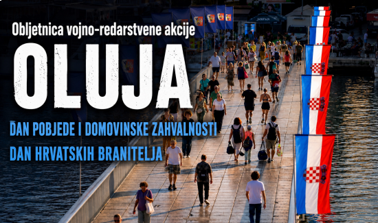 Sretan Dan pobjede i domovinske zahvalnosti i Dan hrvatskih branitelja 